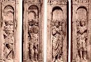 Four reliefs with the trials of Saint Paul